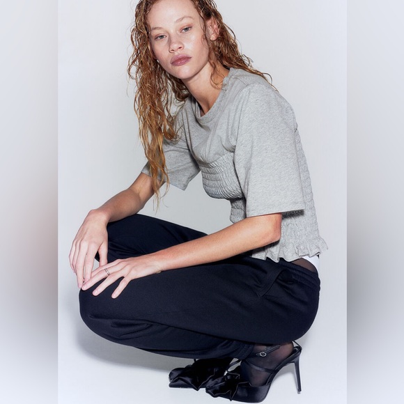 NWOT DIVIDED Smoked Cotton tee - Picture 2 of 10